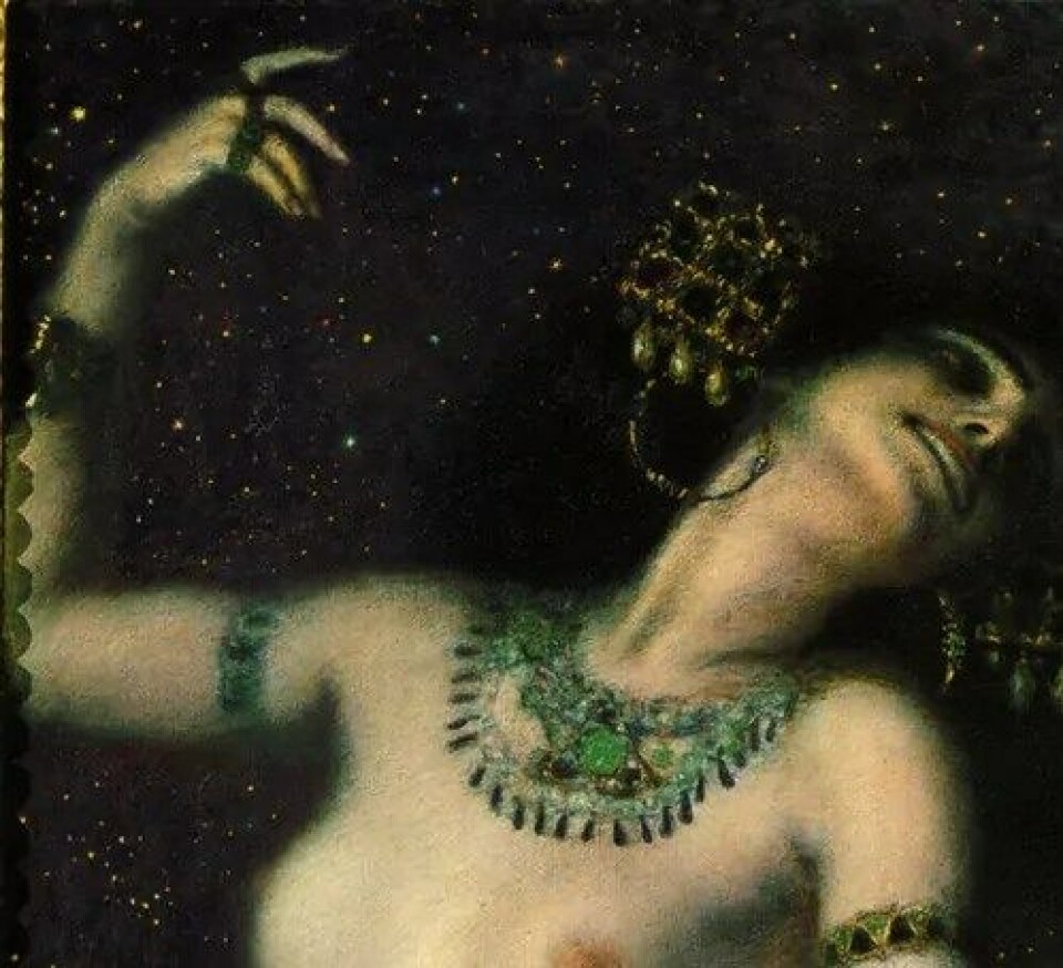 Salome II av Franz von Stuck, 1906. (Kilde: Wikimedia commons) Salome II av Franz von Stuck, 1906. (Kilde: Wikimedia commons)
