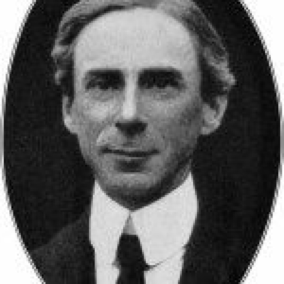 Bertrand Russell opplevde sin politiske oppvåkning under første verdenskrig. Kilde: Wikimedia Commons.