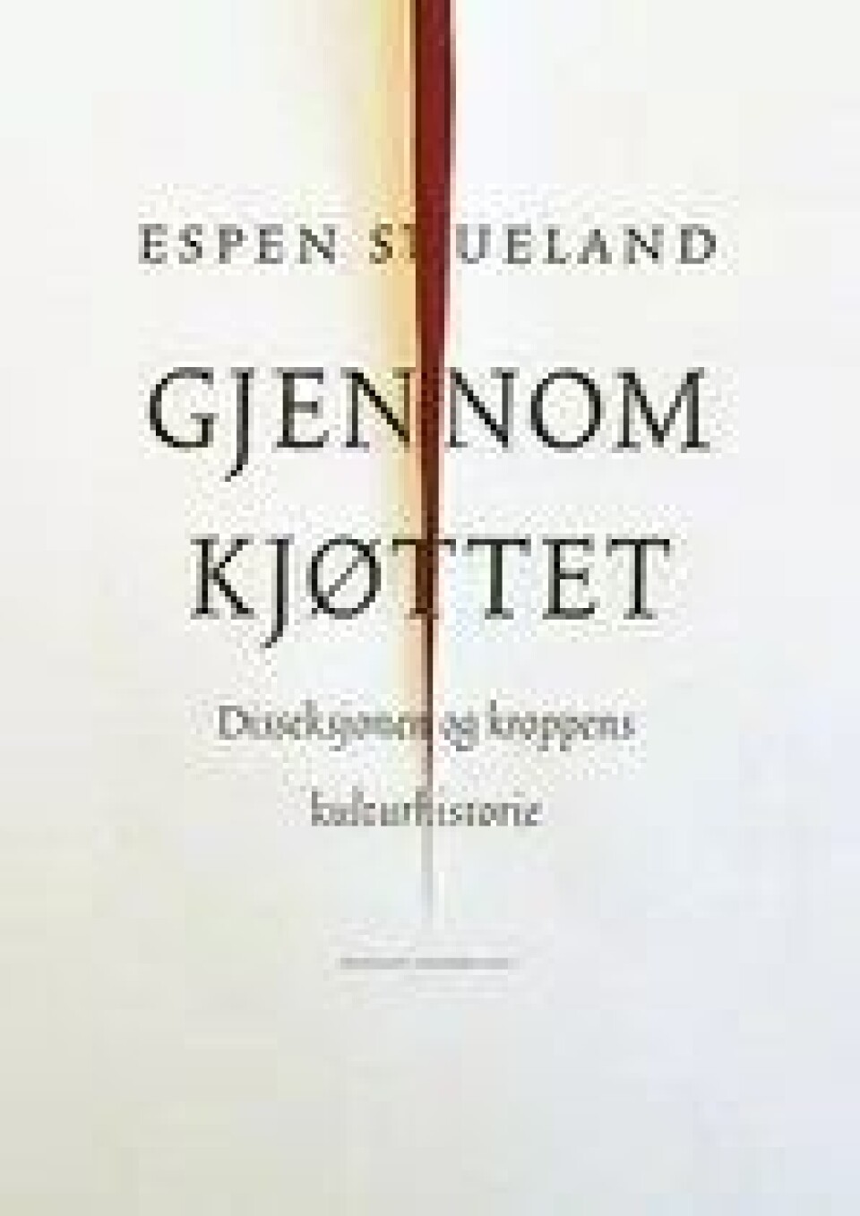 Gjennom kjøttet. Disseksjonen og kroppens kulturhistorie — Espen Stueland Gjennom kjøttet. Disseksjonen og kroppens kulturhistorie — Espen Stueland
