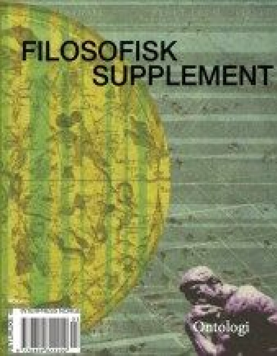 Filosofisk supplement er ute med nytt nummer med tema «ontologi». Filosofisk supplement er ute med nytt nummer med tema «ontologi».