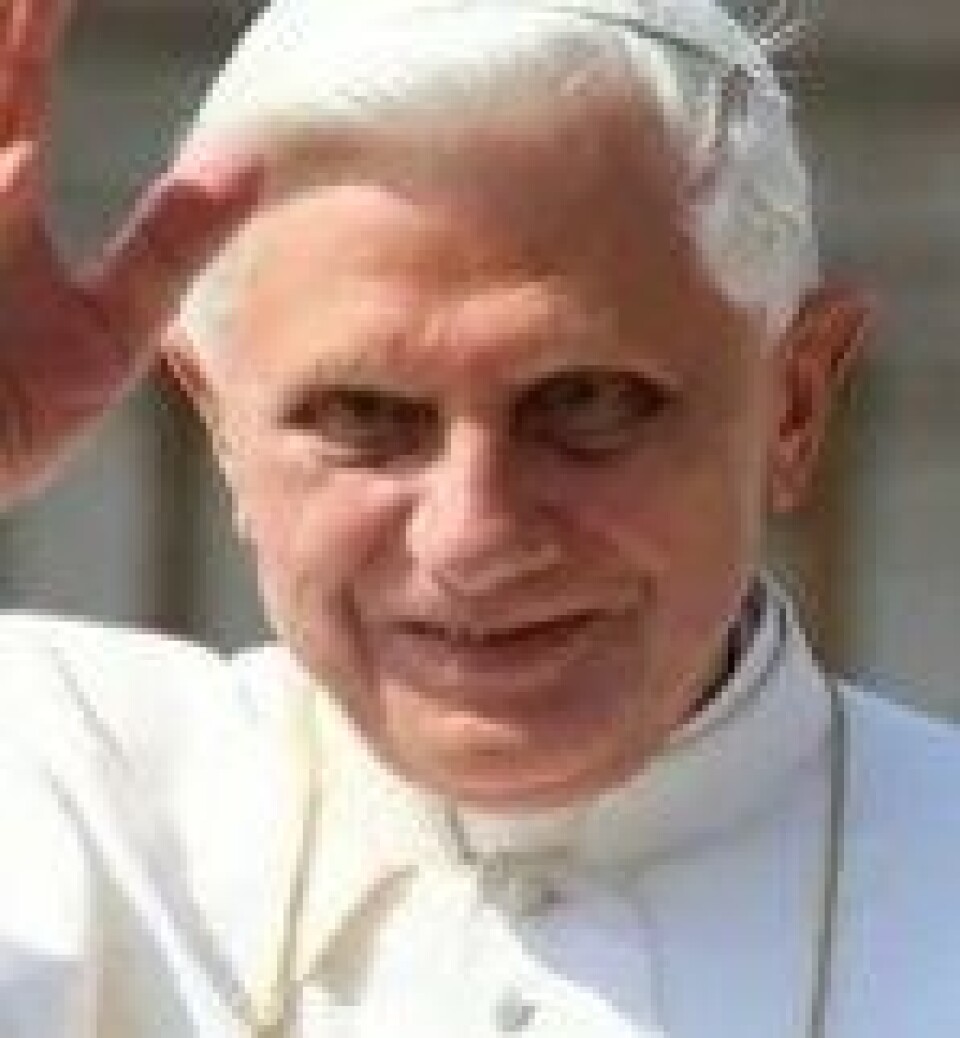 Pave Benedikt XVI. (Kilde: Wikimedia commons) Pave Benedikt XVI. (Kilde: Wikimedia commons)