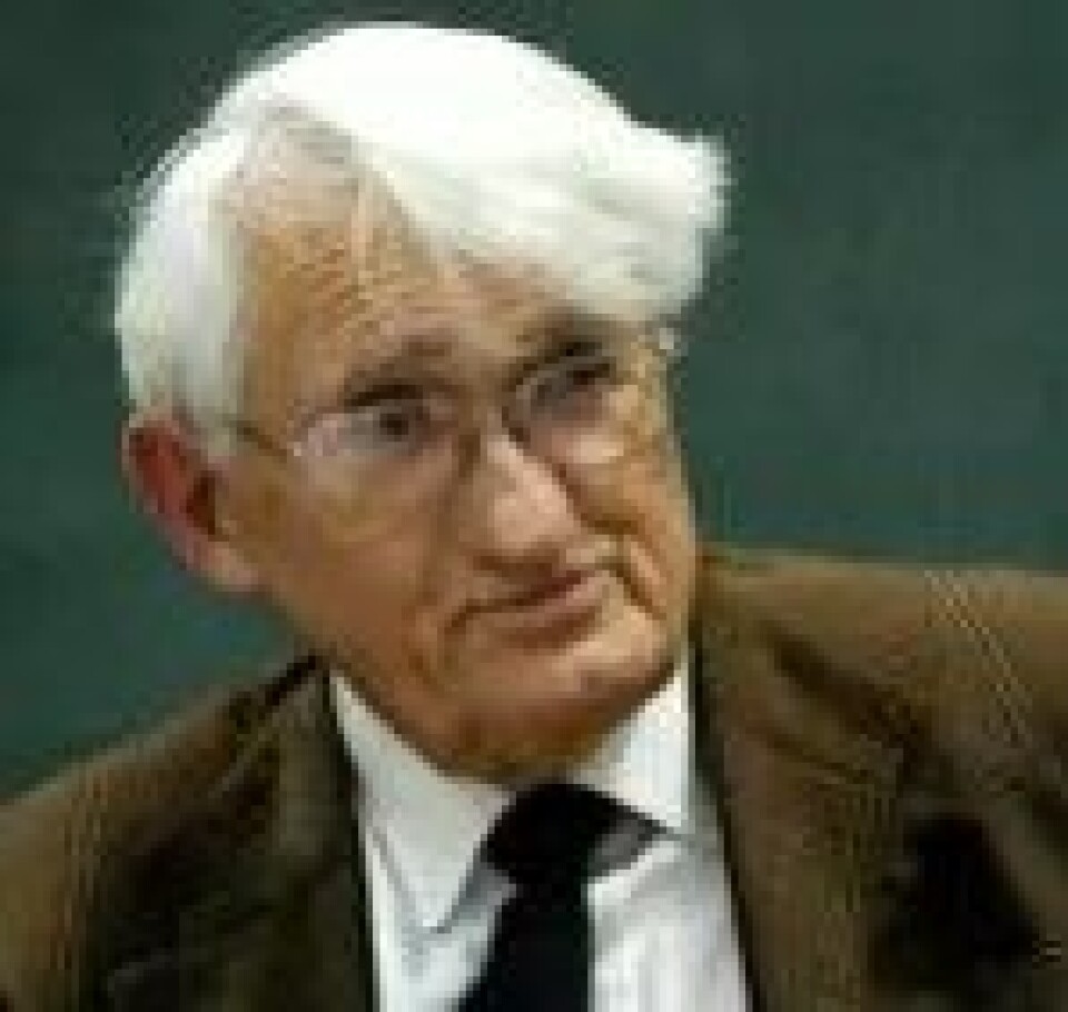 Jürgen Habermas (Kilde: Wikimedia commons) Jürgen Habermas (Kilde: Wikimedia commons)