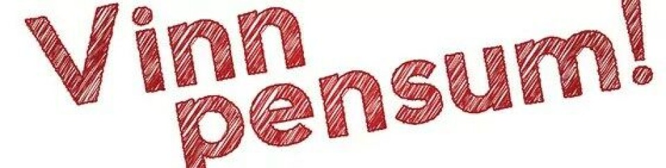 Vinn pensum!