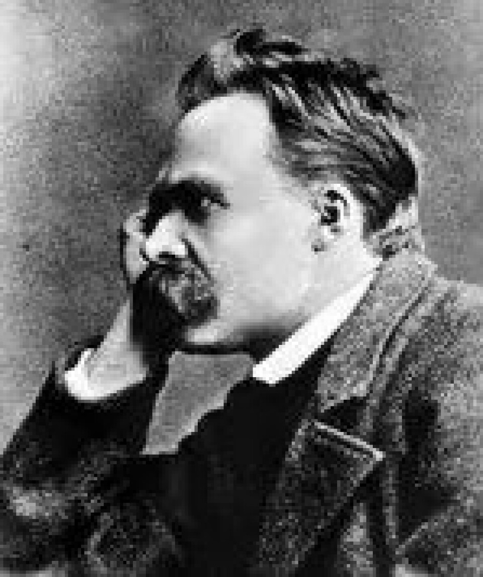 Friedrich Nietzsche (1844–1900) (Kilde: Wikimedia commons) Friedrich Nietzsche (1844–1900) (Kilde: Wikimedia commons)