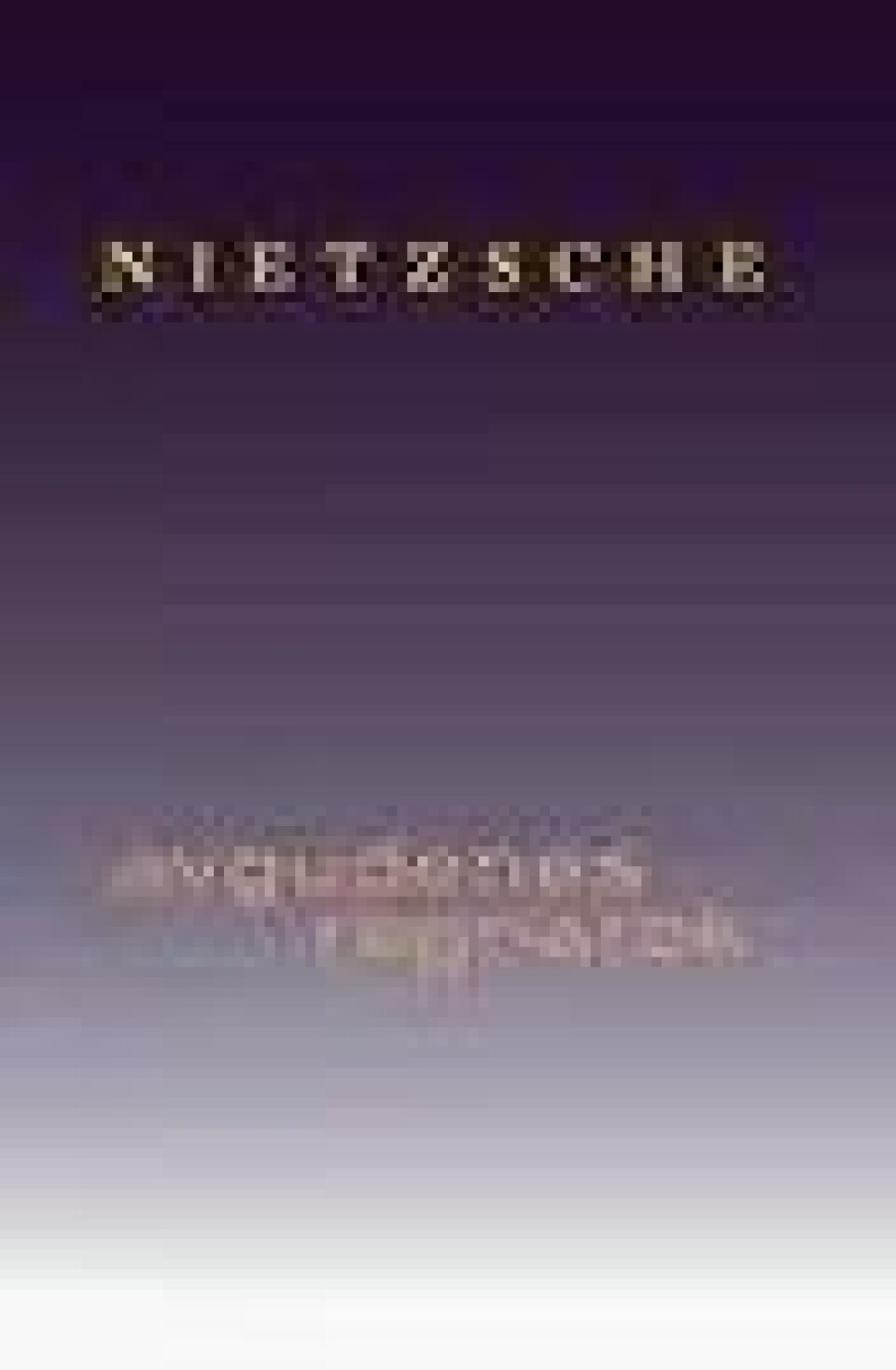 Bok: Avgudenes ragnarok; eller hvordan man ﬁlosoferer med hammeren – Friedrich Nietzsche — Oversatt av Eric Lawrence Wiik; Spartacus, Oslo 2009     

  Fra: Arr – 3–4 2009 — http://arrvev.com