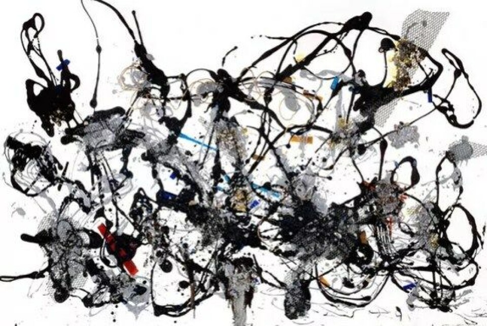 Number 29, malt av Jackson Pollock i 1950. (Kilde: Wikipaintings.org) Number 29, malt av Jackson Pollock i 1950. (Kilde: Wikipaintings.org)