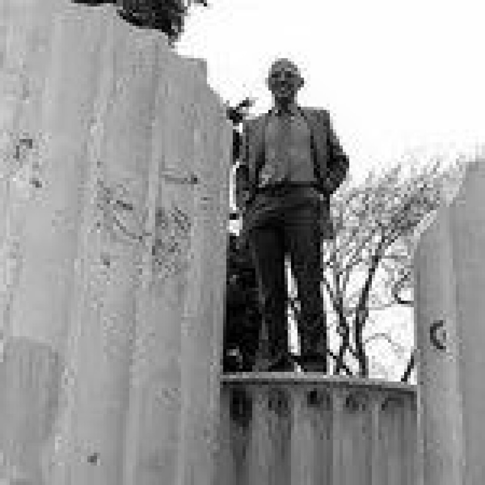 Michel Foucault (1926–1984) fotografert i Buffalo (NY) i USA, 1971. (Foto: Bruce Jackson)