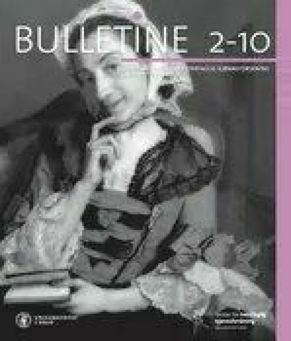Fra: Bulletine – 2-2010 — http://www.stk.uio.no/formidling/Bulletine/bulletine_nettpub.html