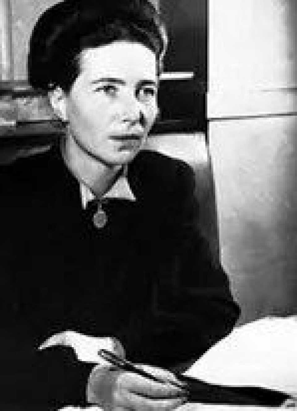 Simone de Beauvoir (1908–1986) (Kilde: Wikimedia commons)
