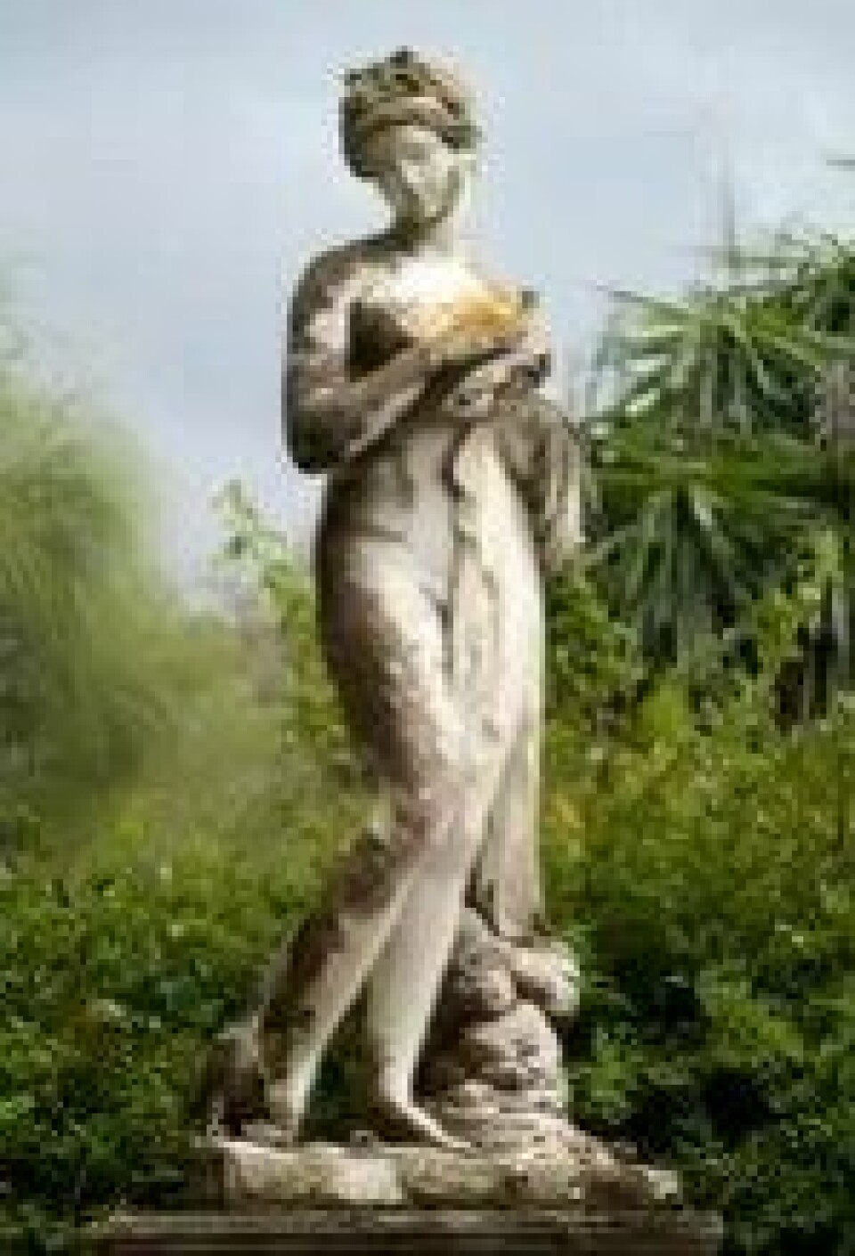 En etterligning av en antikk gresk statue. Fra Achilleion på Korfu. (Foto: iStock)