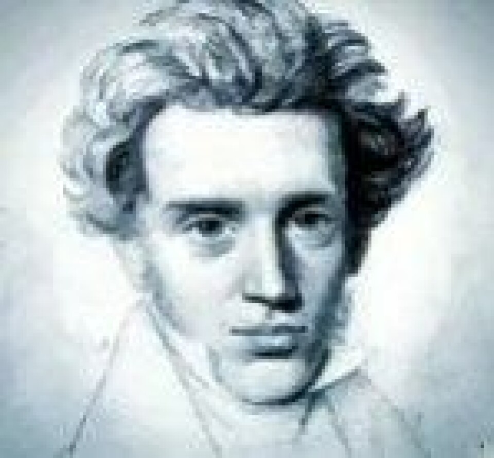 Søren Kierkegaard (1813–1855). (Kilde: Wikimedia commons)