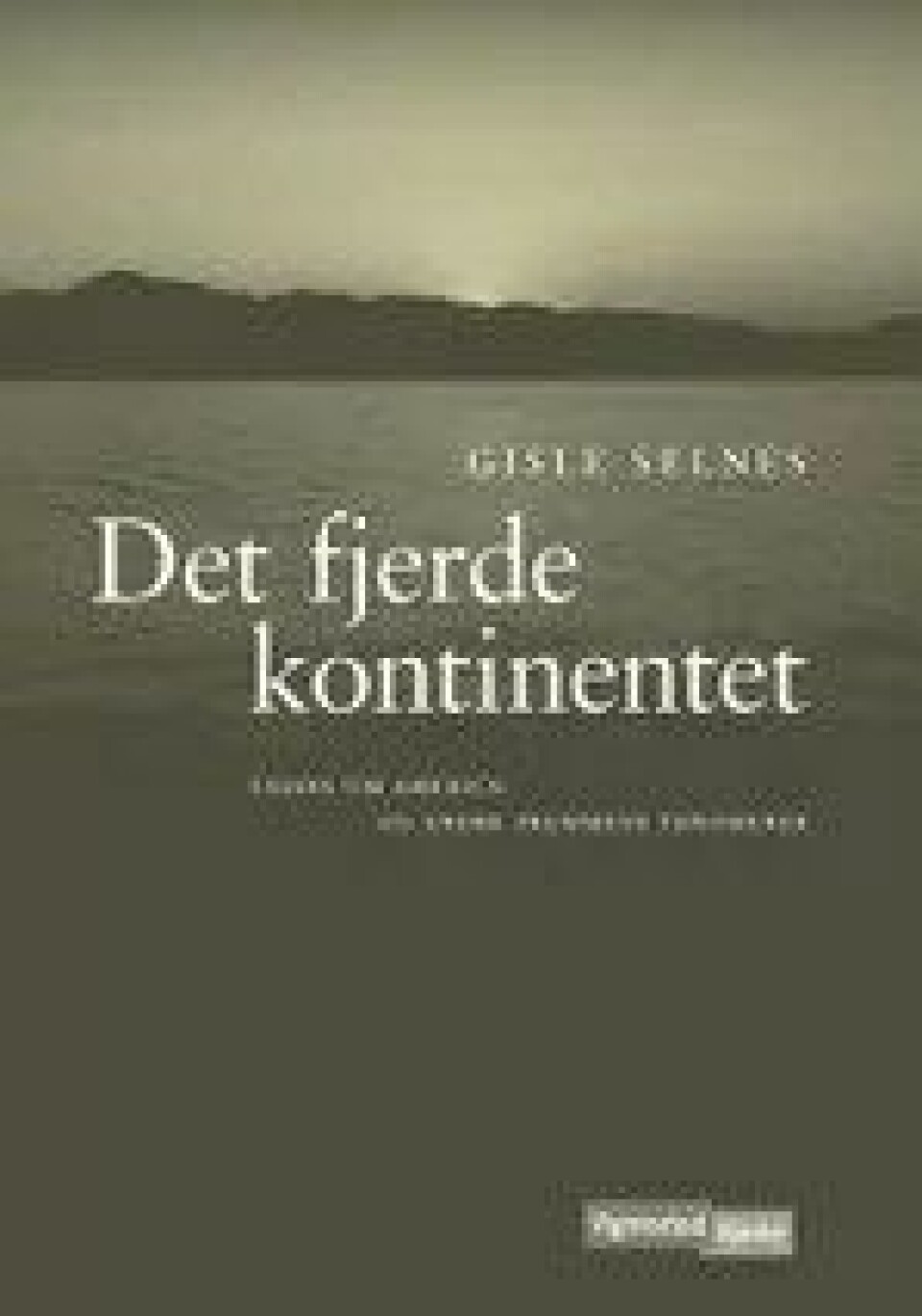 Gisle Selnes: Det fjerde kontinentet. Essays om America og andre fremmede fenomener (Vigmostad & Bjørke 2010)