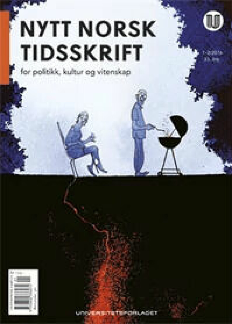 Nytt Norsk Tidsskrift 1-2/2016, er det første med Vidar Enebakk som redaktør.