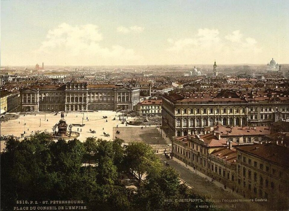 St. Petersburg (Kilde: Wikimedia commons) St. Petersburg (Kilde: Wikimedia commons)