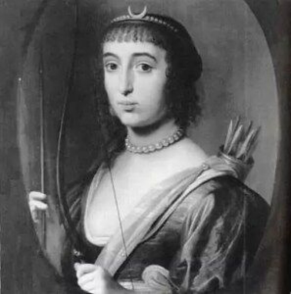 Elisabeth av Böhmen (1618-80). (Illustrasjon: Portrett malt av Willem van Honthorst, ca. 1640) Elisabeth av Böhmen (1618-80). (Illustrasjon: Portrett malt av Willem van Honthorst, ca. 1640)