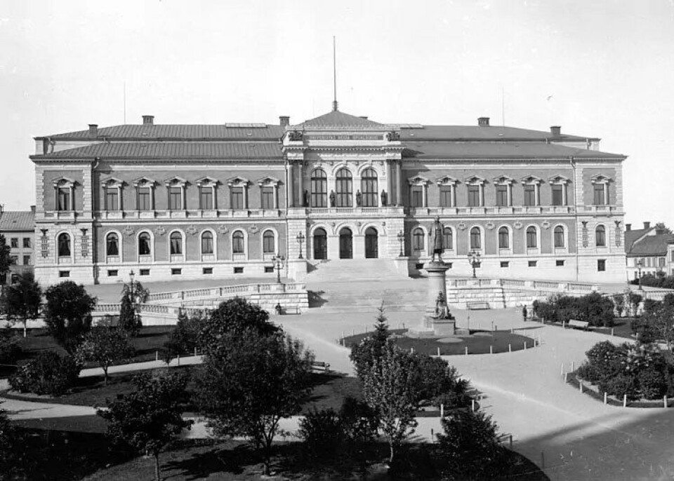 Uppsala universitet (Kilde: Örebro läns museum/digitaltmuseum.se CC BY-NC-ND 4.0) Uppsala universitet (Kilde: Örebro läns museum/digitaltmuseum.se CC BY-NC-ND 4.0)