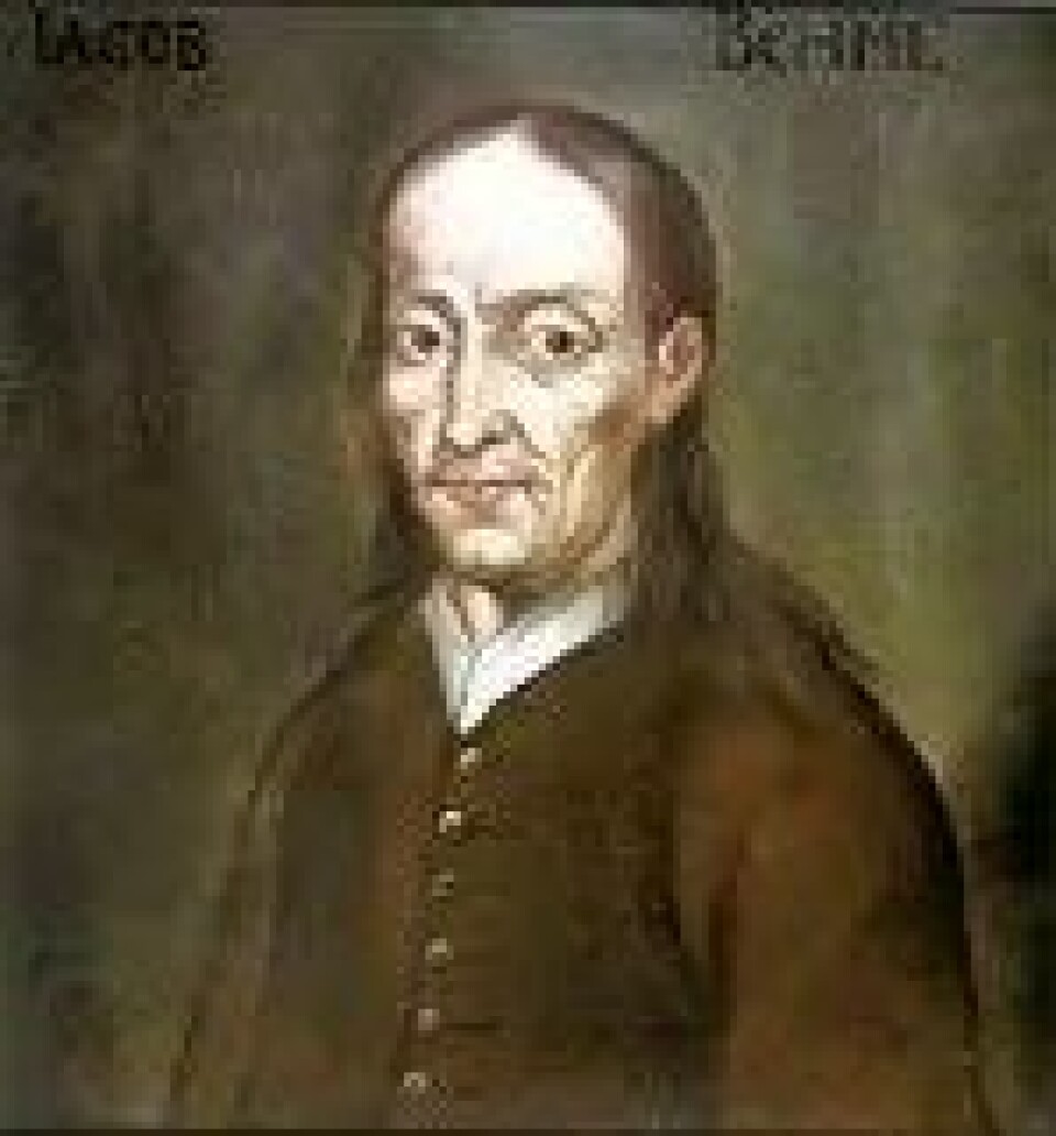 Jakob Böhme (1575–1624) var den viktigste bidragsyteren til at natten fikk nye hellige verdier. (Kilde: Wikimedia commons)