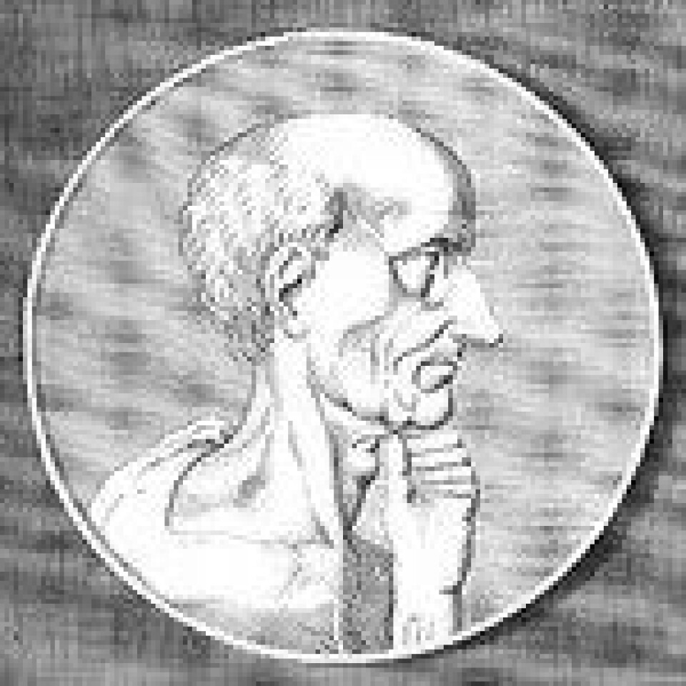 Antisthenes (ca. 444–365). (Kilde: Wikimedia commons) Antisthenes (ca. 444–365). (Kilde: Wikimedia commons)