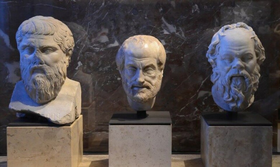 Filosofer, Louvre (Kilde: Hans Olofsson/ Flickr) Filosofer, Louvre (Kilde: Hans Olofsson/ Flickr)