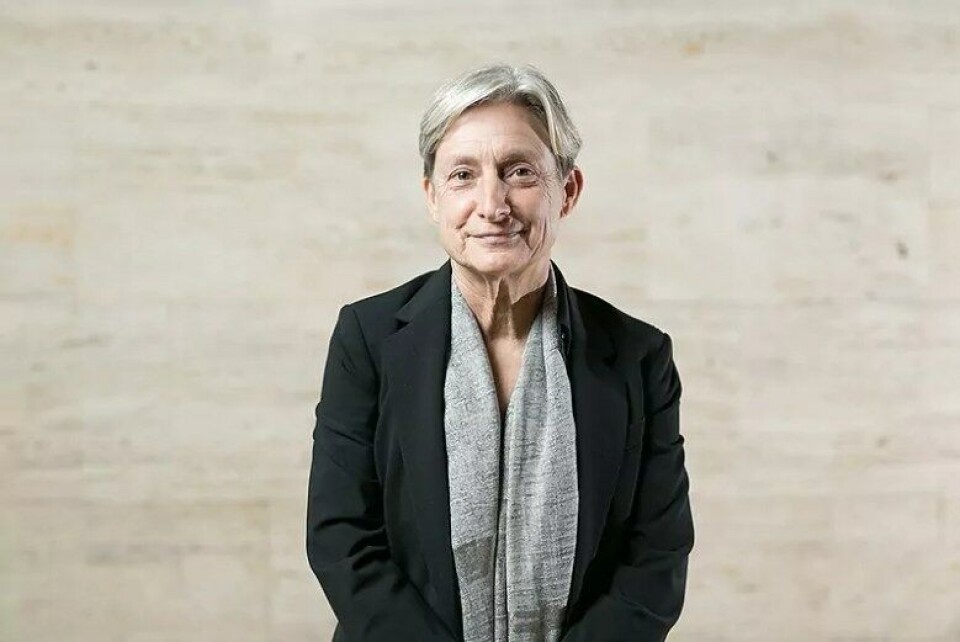 Kvinnekroppen er kun en illusjon og kjønnskategoriene «kvinne/mann» skulle aldri ha blitt opprettet. Illustrasjon: Judith Butler fotografert i 2018. (Kilde: Miquel Taverna/Wikimedia Commons) (CC BY-SA 4.0) Kvinnekroppen er kun en illusjon og kjønnskategoriene «kvinne/mann» skulle aldri ha blitt opprettet. Illustrasjon: Judith Butler fotografert i 2018. (Kilde: Miquel Taverna/Wikimedia Commons) (CC BY-SA 4.0)