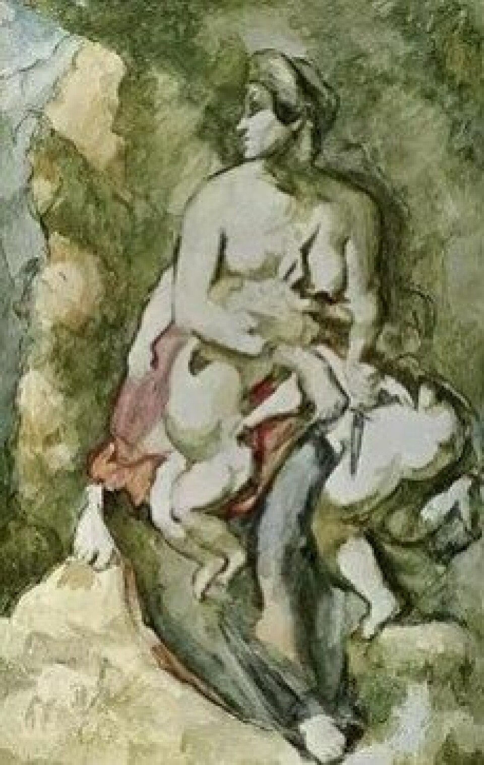 Det er vreden som blir det styrende elementet i Medeias beslutning, og det helt avgjørende er hva som vil påføre Jason størst smerte. Her malt av Paul Cézanne. (Kilde: Wikimedia Commons)