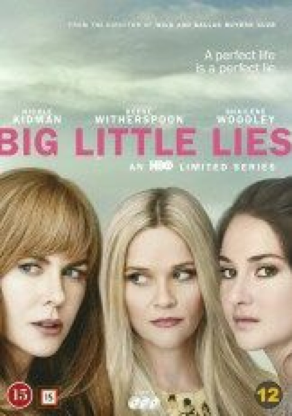 Serien Big little lies på HBO basert på boken av Liane Moriarty (Hente fra: https://www.platekompaniet.no)