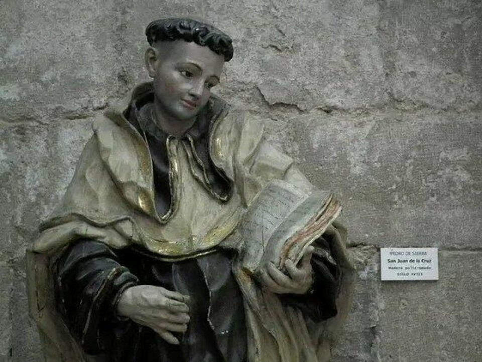 Statue av Johannes av Korset i Valladoli, Spania (Kilde: Mattana/Wikimedia Commons)