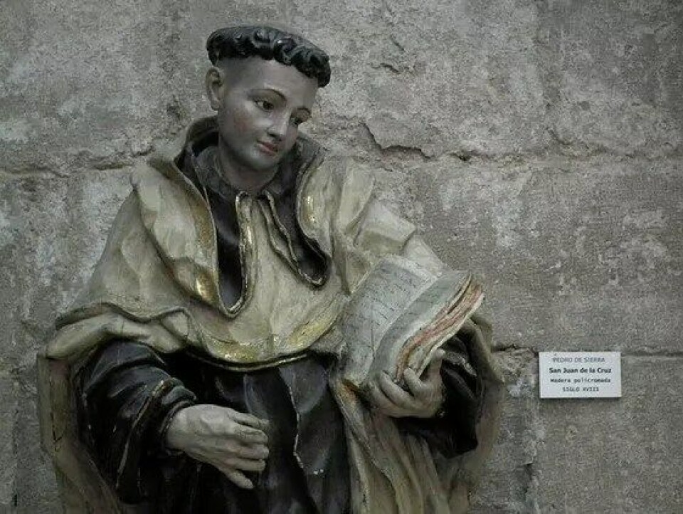 Statue av Johannes av Korset i Valladoli, Spania (Kilde: Mattana/Wikimedia Commons) Statue av Johannes av Korset i Valladoli, Spania (Kilde: Mattana/Wikimedia Commons)