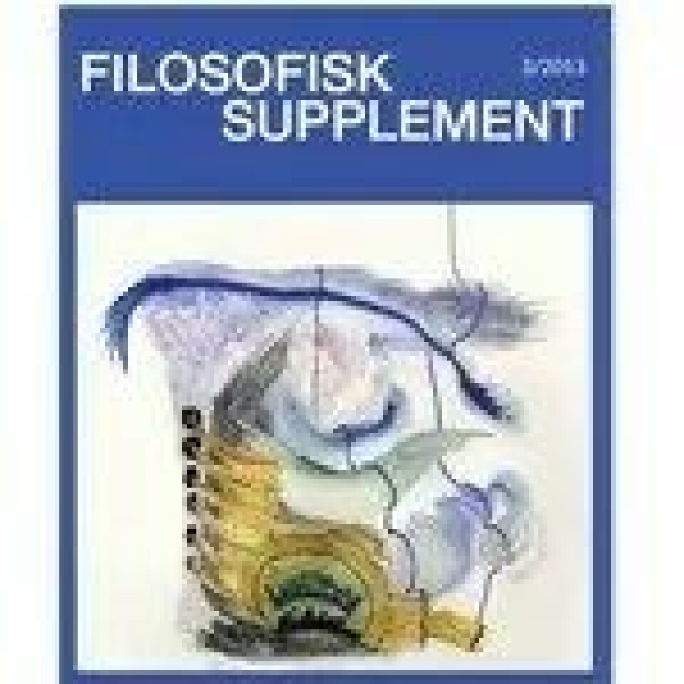 Filosofisk supplement 3/2013 Filosofisk supplement 3/2013
