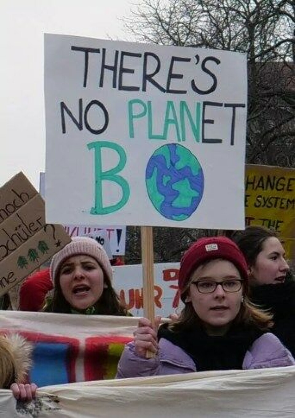 «There is no planet B!» (Kilde: Wikimedia commons, open access.) «There is no planet B!» (Kilde: Wikimedia commons, open access.)