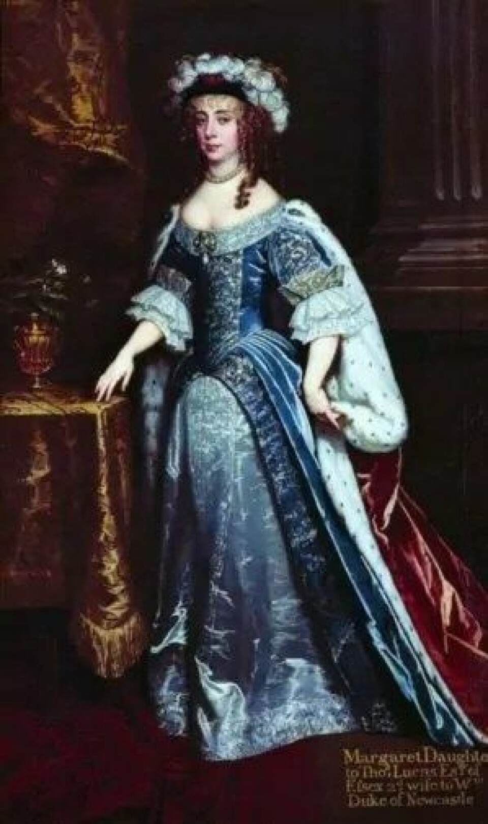 Portrett av Margaret Cavendish fra 1665 (Kilde: Wikimedia commons) Portrett av Margaret Cavendish fra 1665 (Kilde: Wikimedia commons)