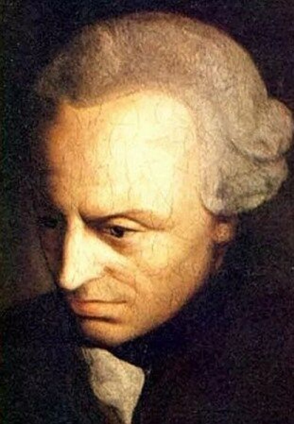 Portrett av Immanuel Kant, frå circa 1790. (Kjelde: Wikimedia Commons) Portrett av Immanuel Kant, frå circa 1790. (Kjelde: Wikimedia Commons)