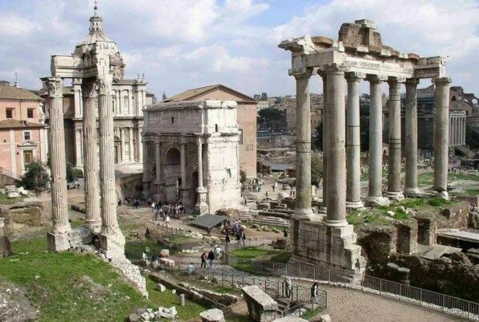 Bilde av Forum Romanum. (Kilde: Carla Tavares/Wikimedia Common. CC BY-SA 3.0)