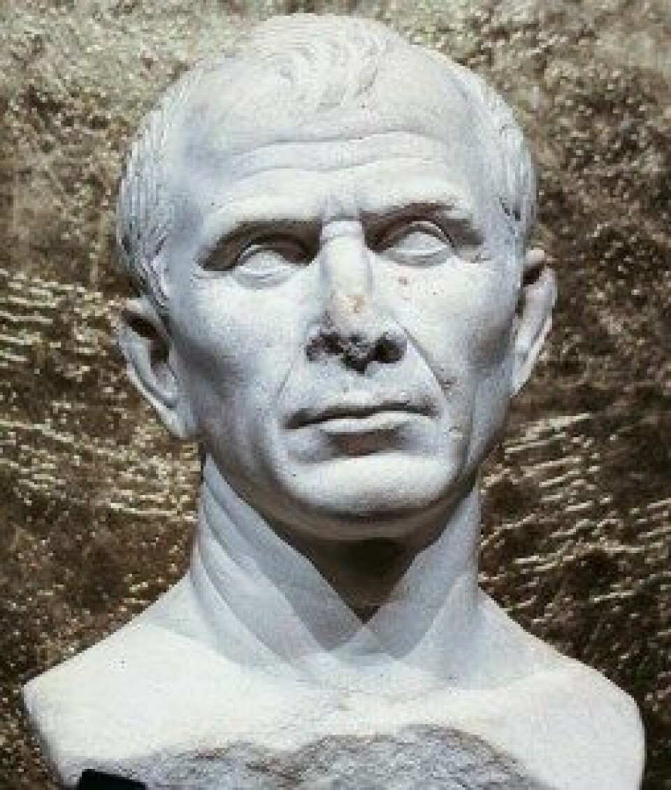 Julius Caesar. (Kilde: IRPA. Musée Arles Antique/Wikimedia Commons. CC BY-SA 3.0) Julius Caesar. (Kilde: IRPA. Musée Arles Antique/Wikimedia Commons. CC BY-SA 3.0)