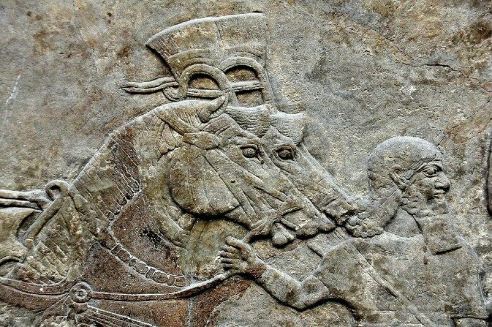 Detalj fra det assyriske Nimrud-palasset i British Museum. (Foto: Wikimedia commons) Detalj fra det assyriske Nimrud-palasset i British Museum. (Foto: Wikimedia commons)