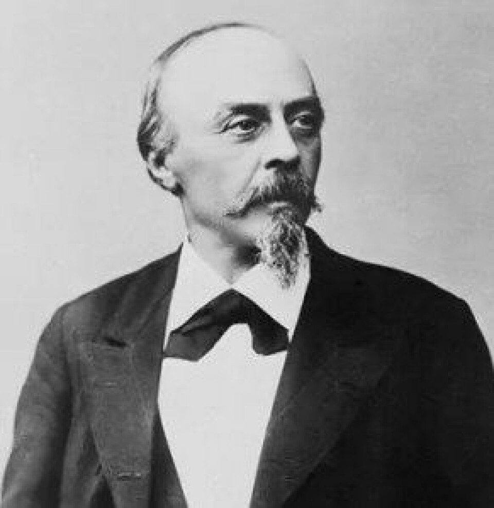 Komponisten Hans von Bülow lot seg ikke imponere over Nietzsches komposisjoner. (Kilde: Wikimedia Commons)