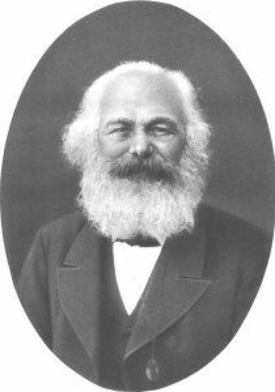 Fotografi av Karl Marx fra 1882. (Kilde: Wikimedia commons/marxists.com)