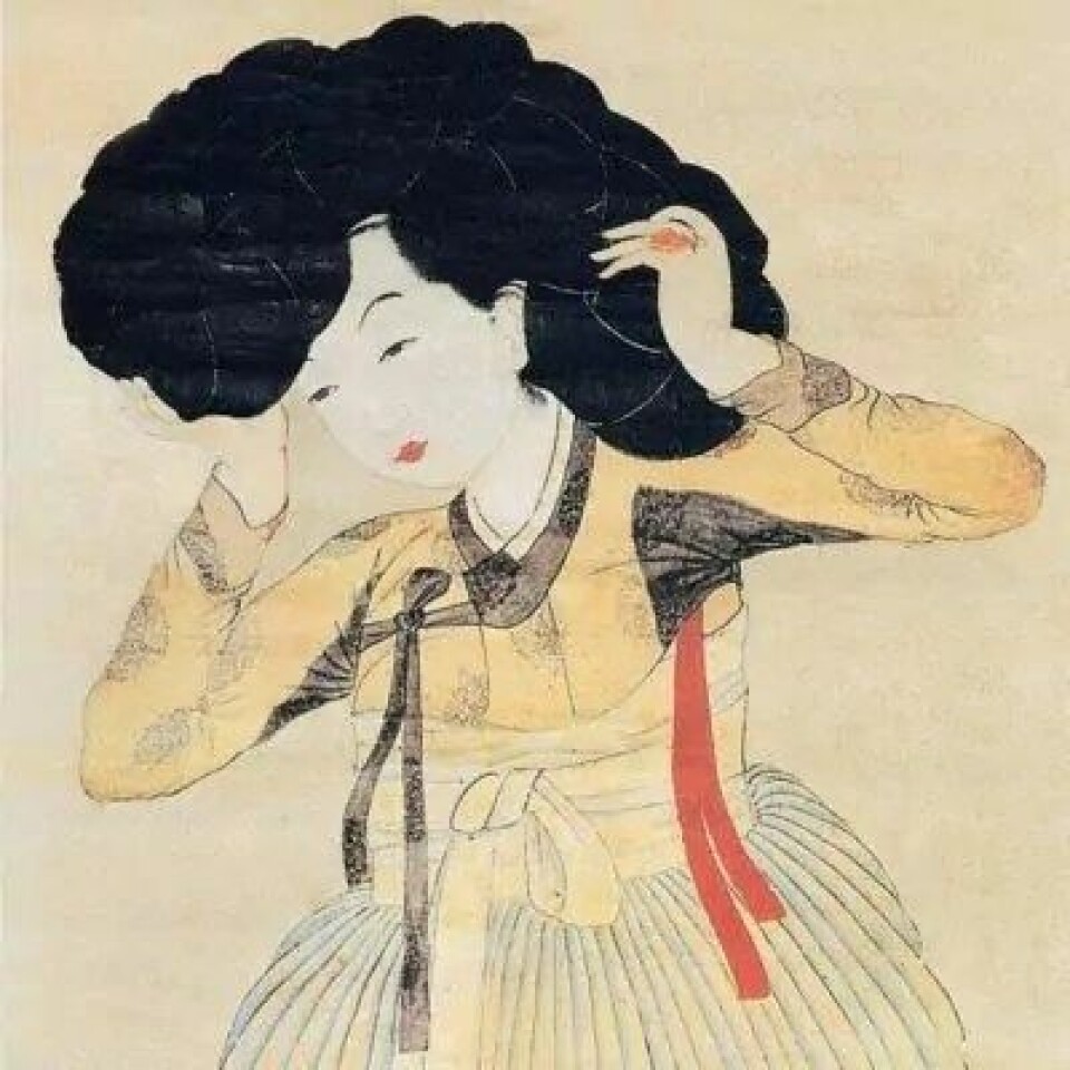 Maleren er anonym, men maleriet ble overlevert til en fremtredende Yun-familie i Hanam, Jeolla-provinsen. Nå er bildet lagret på Gansong kunstmuseum i Seoul, Sør-Korea. (Kilde: Wikimedia commons) Maleren er anonym, men maleriet ble overlevert til en fremtredende Yun-familie i Hanam, Jeolla-provinsen. Nå er bildet lagret på Gansong kunstmuseum i Seoul, Sør-Korea. (Kilde: Wikimedia commons)