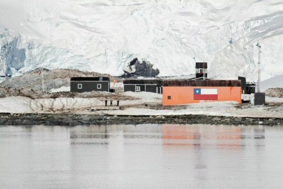 Den chilenske basen på Antarktis. (Foto: Flickr) Den chilenske basen på Antarktis. (Foto: Flickr)