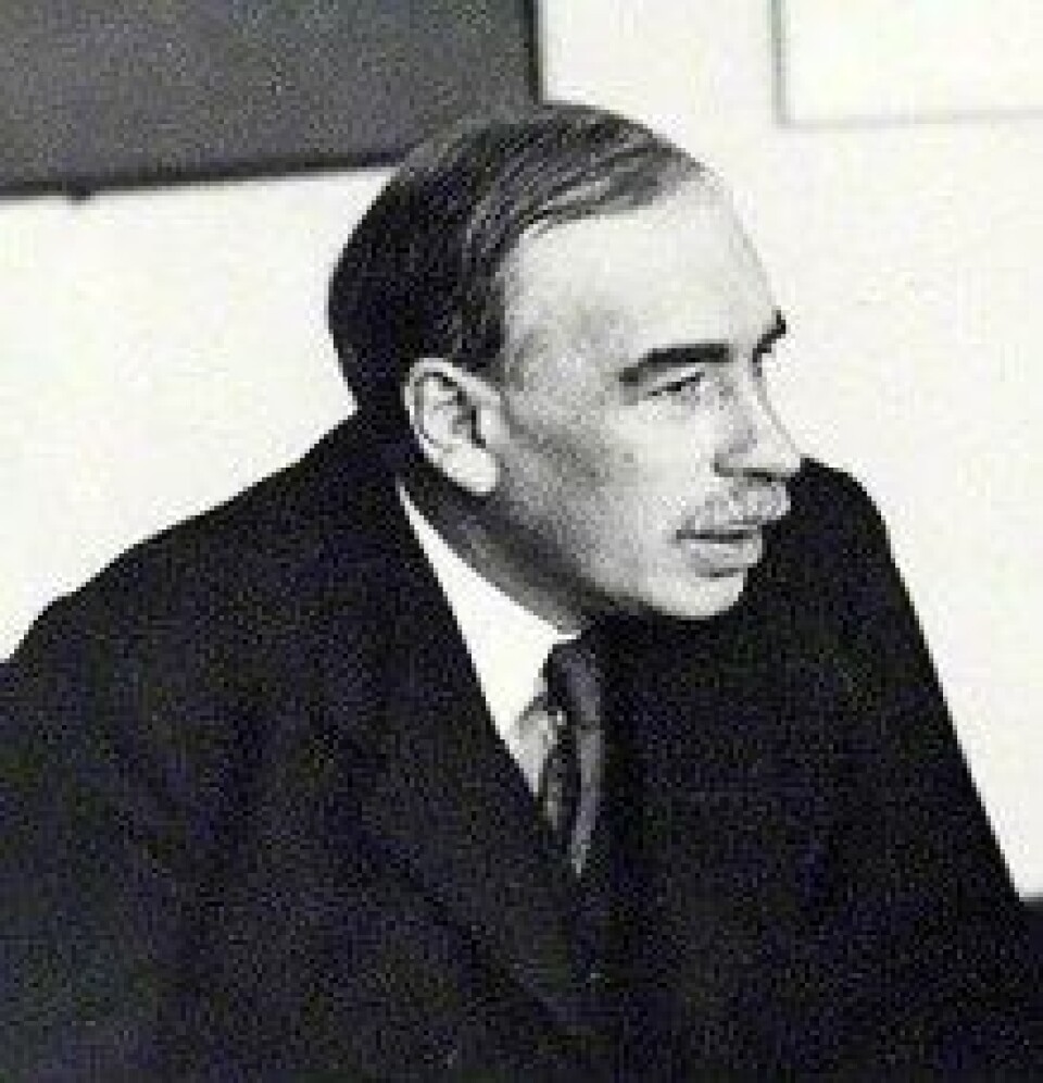 Eliassens bruker John Maynard Keynes (bildet) for å vise hvor lett tilgjengelig alternativer til mainstreamøkonomien er. (Kilde: Wikimedia commons) Eliassens bruker John Maynard Keynes (bildet) for å vise hvor lett tilgjengelig alternativer til mainstreamøkonomien er. (Kilde: Wikimedia commons)