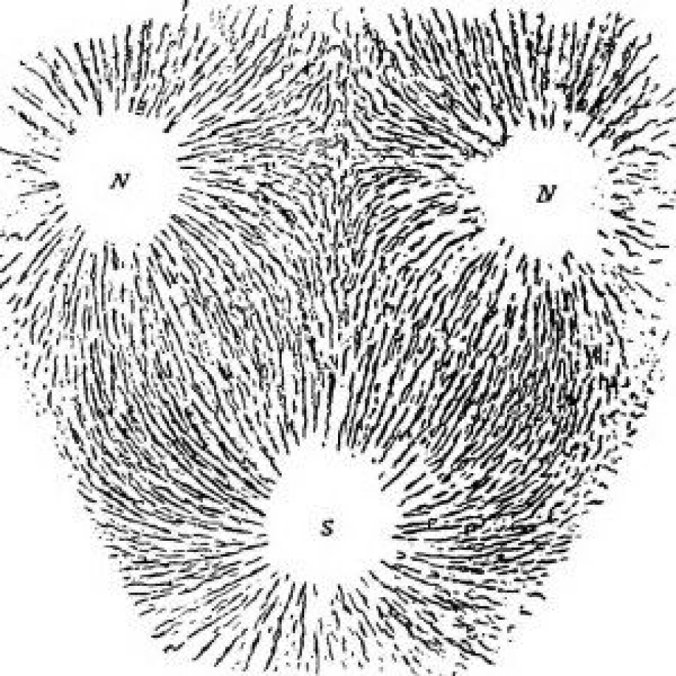 Illustrasjon fra Bjerknes'»Fields of force; supplementary lectures, applications to meteorology» (1906). (Kilde: flickr). Illustrasjon fra Bjerknes'»Fields of force; supplementary lectures, applications to meteorology» (1906). (Kilde: flickr).