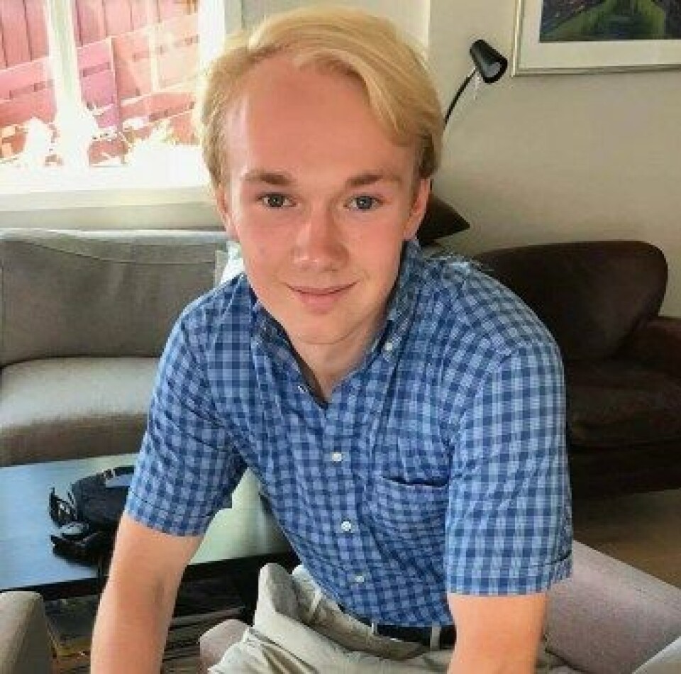 Bendik Sparre Hovet vant NM i filosofi i år (Foto: privat). Bendik Sparre Hovet vant NM i filosofi i år (Foto: privat).
