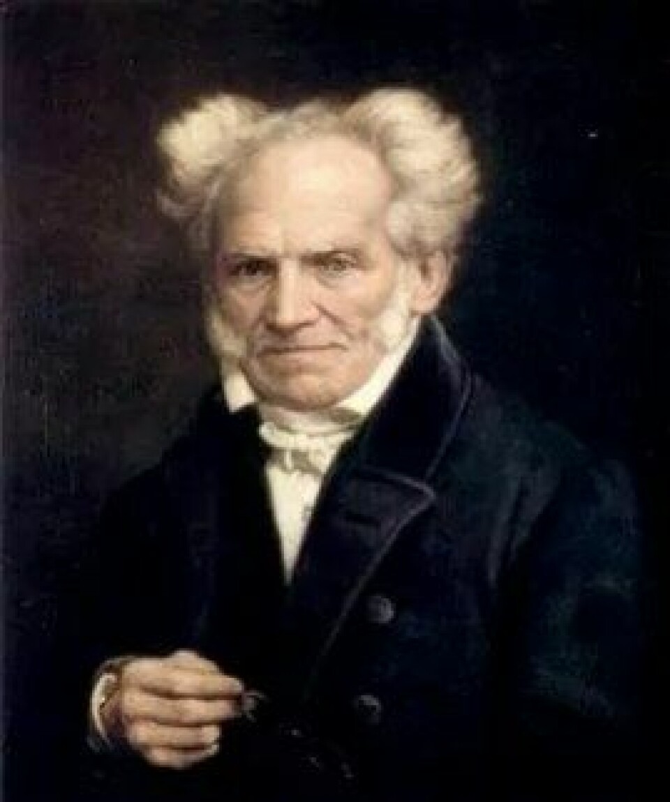Arthur Schopenhauer, portrettert av Jules Lunteschütz (Kilde: Wikimedia commons)