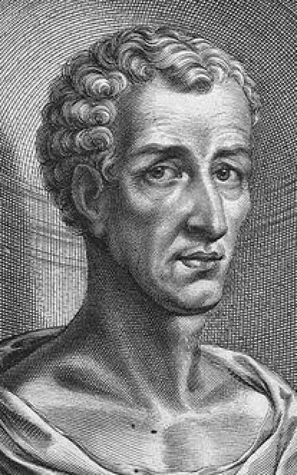 Lukian, portrettert av William Faithorne. (Kilde: Wikimedia commons) Lukian, portrettert av William Faithorne. (Kilde: Wikimedia commons)