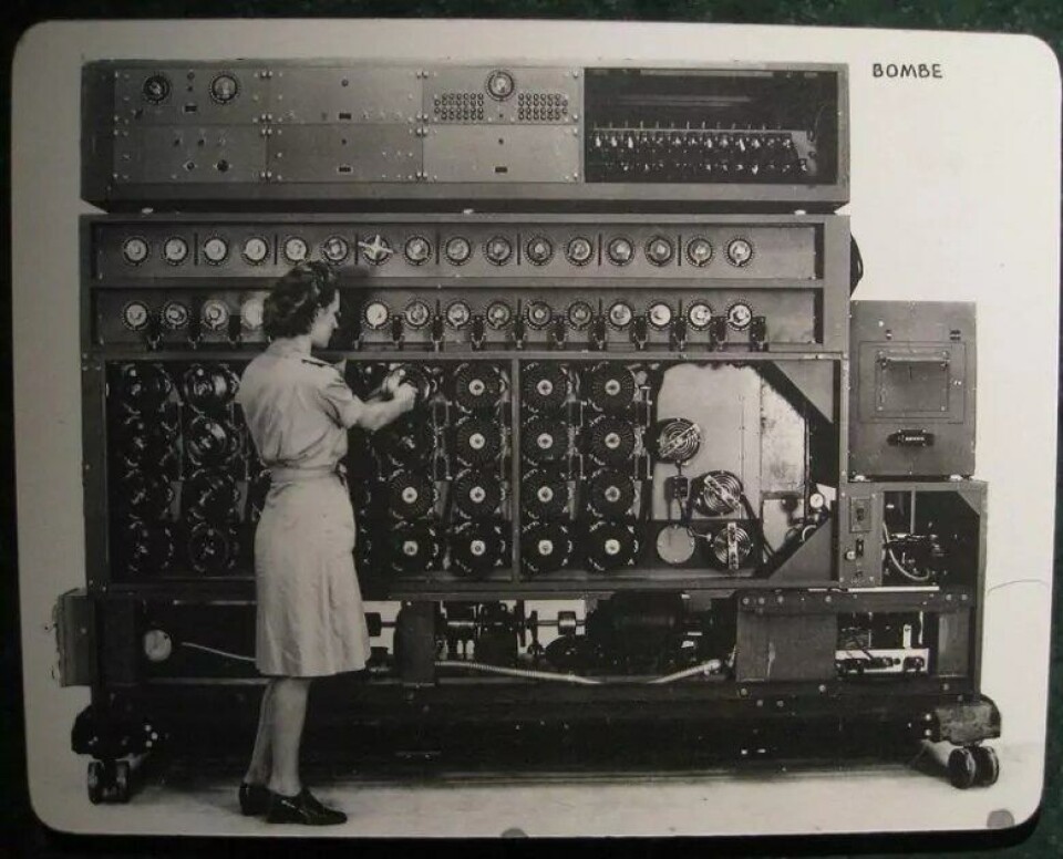 «US Navy Cryptanalytic Bombe» (Kilde: Flicker) «US Navy Cryptanalytic Bombe» (Kilde: Flicker)