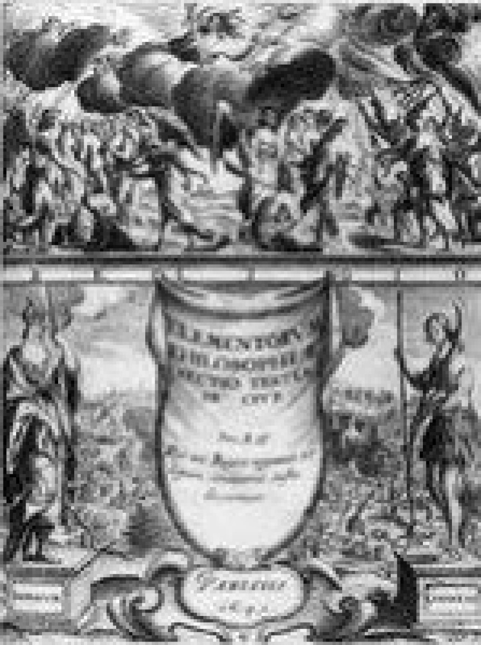 Tittelbladet på Hobbes’ verk De Cive (1642). (Kilde: Wikimedia Commons)