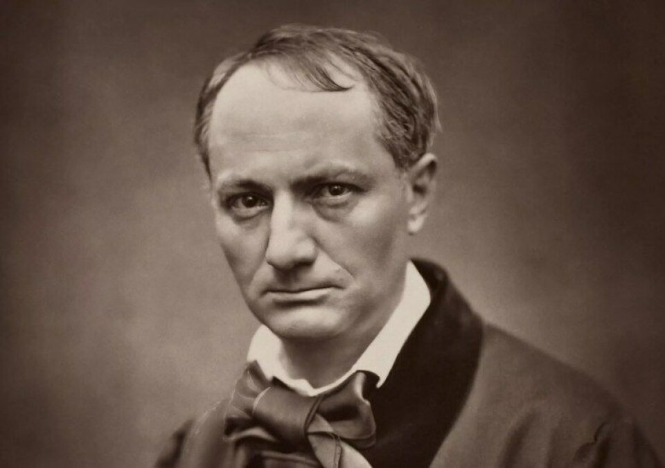 Poeten Charles Baudelaire (1821-1867) fotografert av Étienne Carjat i 1862. (Kilde: Wikimedia Commons.) Poeten Charles Baudelaire (1821-1867) fotografert av Étienne Carjat i 1862. (Kilde: Wikimedia Commons.)