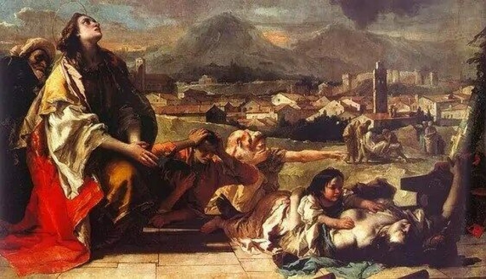 St. Tekla kan ses som et kvinnelig moteksempel. Fremstilt ved Giambattista Tiepolo, 1759. (Kilde: Wikimedia Commons) St. Tekla kan ses som et kvinnelig moteksempel. Fremstilt ved Giambattista Tiepolo, 1759. (Kilde: Wikimedia Commons)