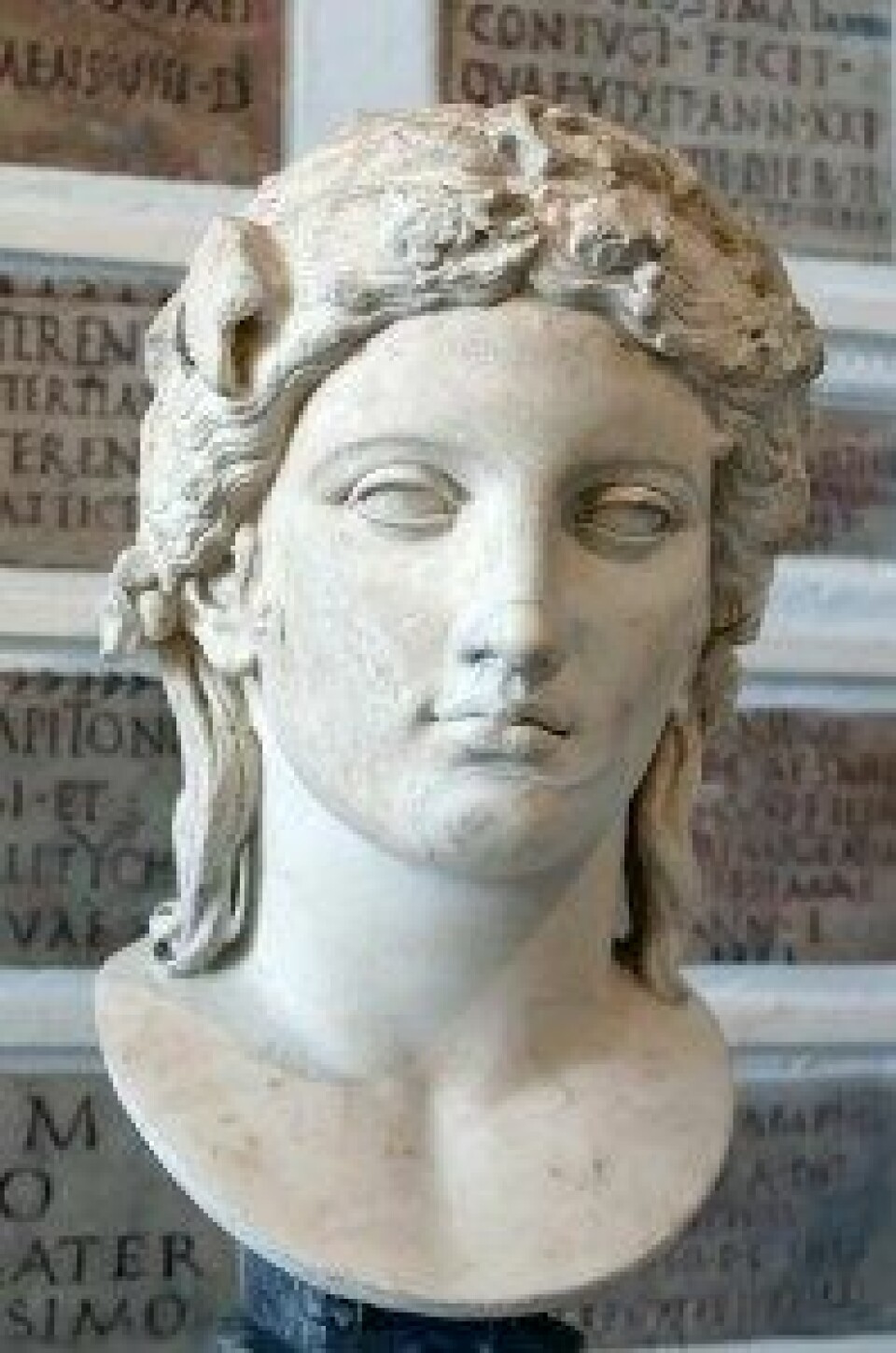 Romersk byste av Apollon (Kilde: Wikimedia commons)