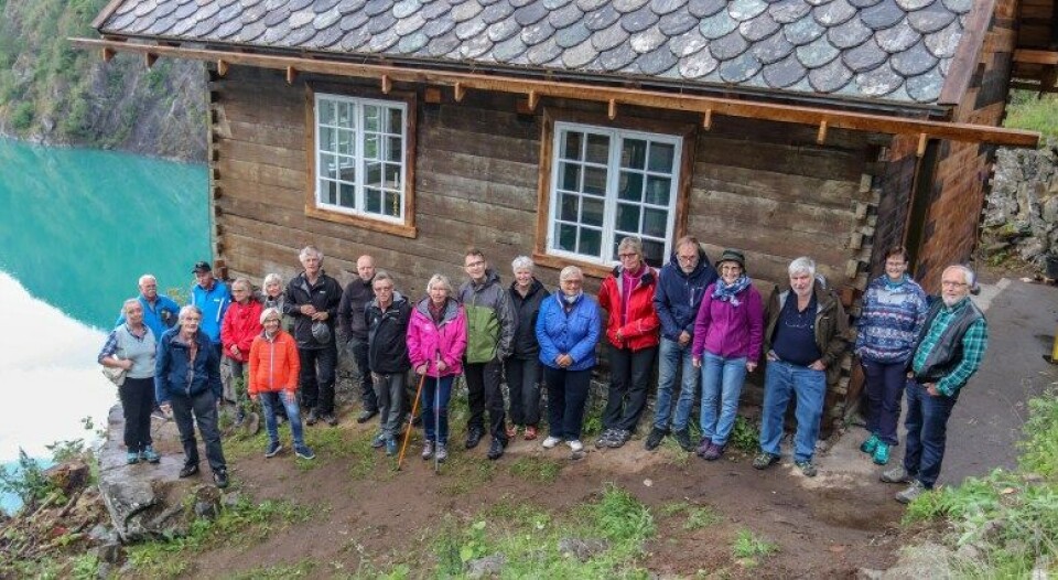 Fra åpningen av hytta 20. juni. (Kilde: Harald Vatne) Fra åpningen av hytta 20. juni. (Kilde: Harald Vatne)